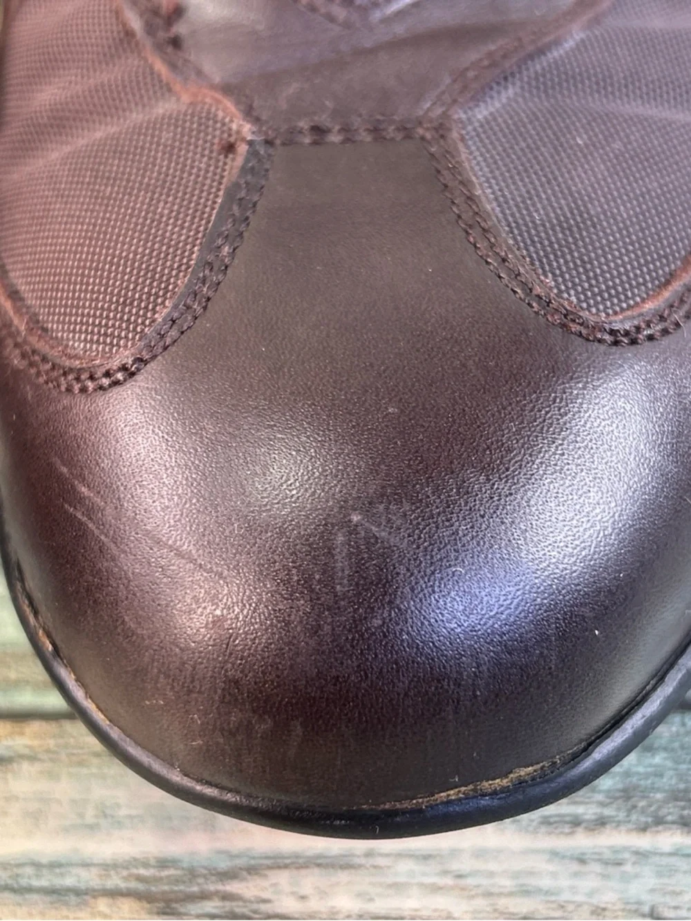 To Boot New York Sport Sneaker Mens 8.5 Brown Leather/Mesh Handmade Casual Shoe